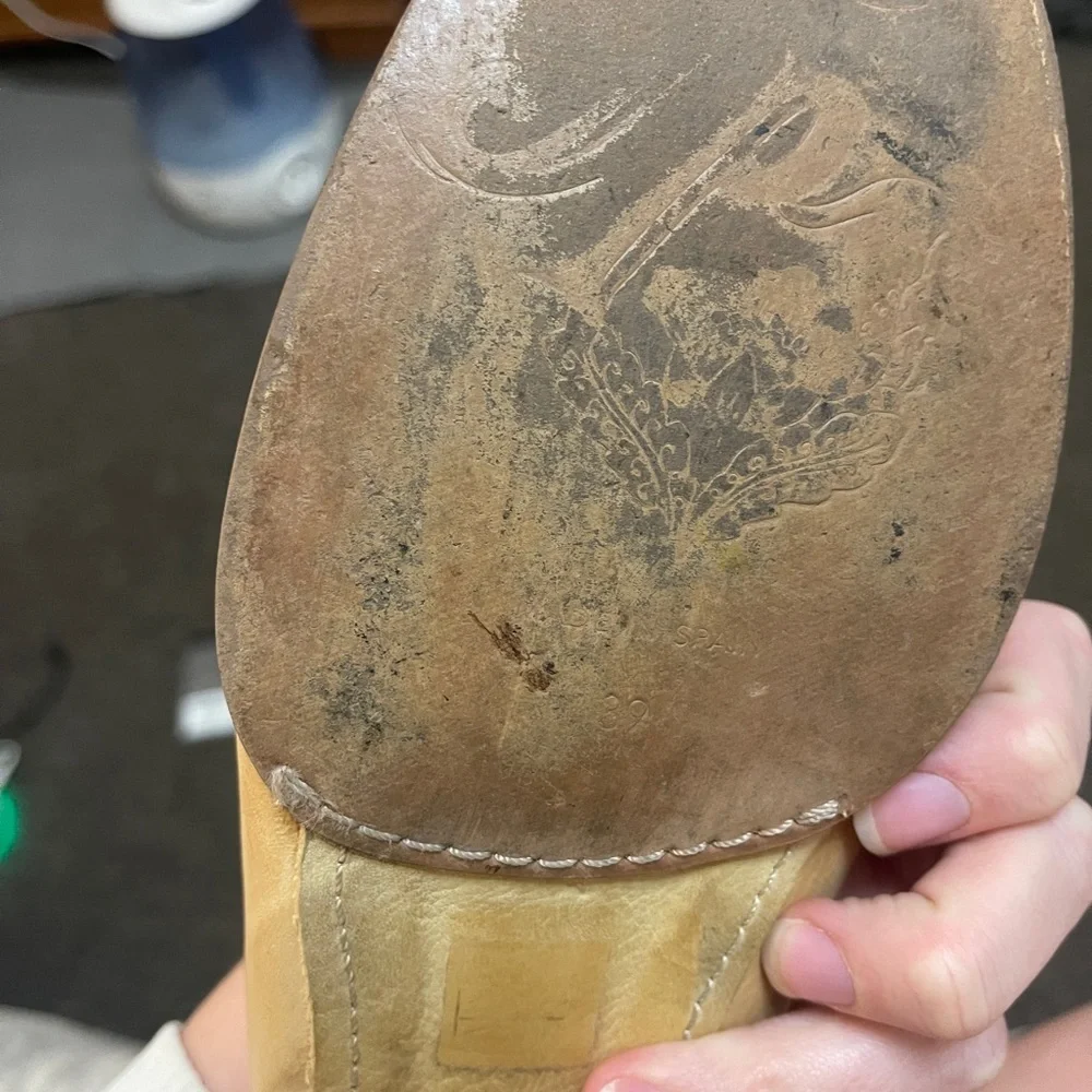 Free People Leather Bakersfield Shoe Size 39 (8.5-9) - Picture 14 of 15